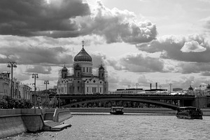 Panorama of Bolshoy Kamenny Bridge, an Architecture Photo by Schreibikus