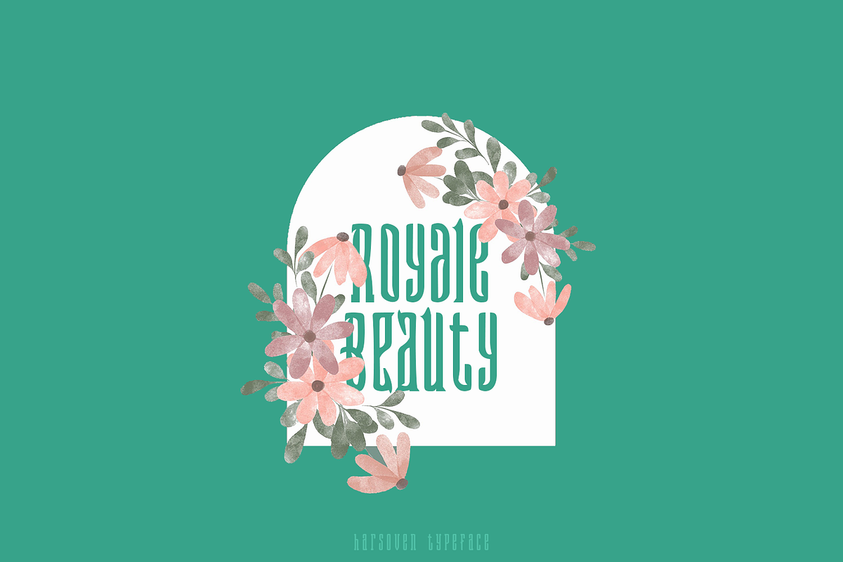 Harsoven Font, a Serif Font by madeDeduk (Photo 5 of 9)