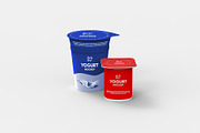 Yogurt Mockups - 9 Views, a Packaging Mockup by Illusiongraphic (Thumbnail 13 of 14)