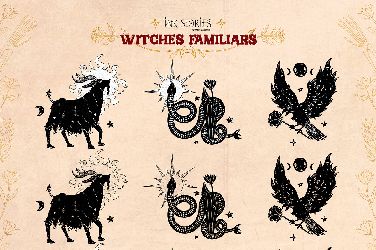 Witches Familiars, an Animal Illustration by Ink Stories (Photo 37 of 44)