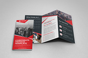 Corporate Trifold Brochure, a Brochure Template by SamiSimply7 (Thumbnail 2 of 5)