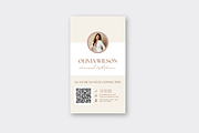 Beauty Business Card Canva Template, a Templates & Theme by BeautyBarStudios (Thumbnail 2 of 6)
