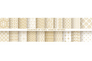 Geometric floral set of patterns., a Pattern Graphic by RODINA (Thumbnail 1 of 3)