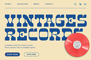 Moreca - Retro Slab Serif Font, a Slab Serif Font by Font Liner (Thumbnail 7 of 10)