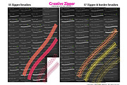 Creative Zipper Procreate Brush Kit, a Brush Add-On by Fashion Workshop Bkk (Thumbnail 9 of 13)