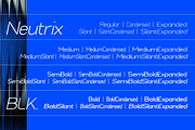 Neutrix, a Sans Serif Font by Black Studio (Thumbnail 6 of 16)