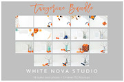 Tangerine BUNDLE, a Print Template by Kate Roubin (Thumbnail 5 of 8)