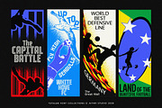 Total 69 — Football Font Collection, a Sans Serif Font by Aiyari (Thumbnail 13 of 20)