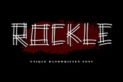 Rockle, a Handwritten Font by Letterafa Studio (Thumbnail 1 of 6)