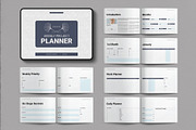 Weekly Project Planner Landscape, a Brochure Template by E-Type (Thumbnail 1 of 7)