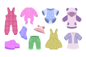 Baby clothes. Items and fashioned, an Object Illustration by Onyx