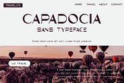 Capadocia sans - Modern & Elegant, a Sans Serif Font by Izalsye (Thumbnail 3 of 5)