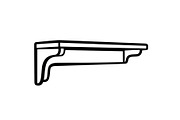Wall Shelf Bracket Vector Bundle, an Illustration by Gaye Art (Thumbnail 38 of 51)