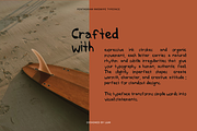 PENTAGRAM INKSWIPE, a Handwritten Font by Lise & Mike–Visual Makers (Thumbnail 6 of 6)