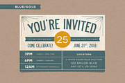 Invitation Postcard, a Card Template by Every Tuesday (Thumbnail 4 of 4)