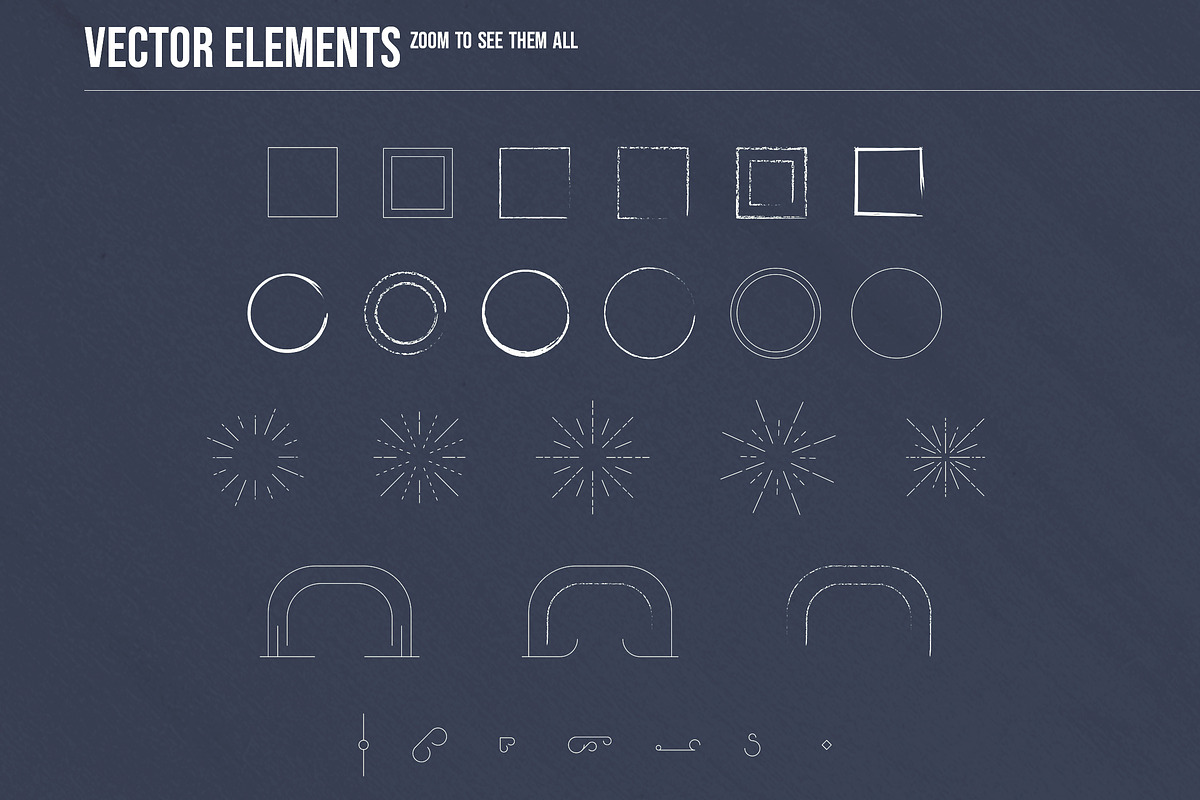 Highway - Vintage font family+Extras, a Script Font by VP Fonts (Photo 14 of 16)