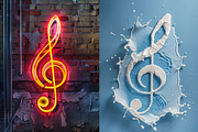 154 Clefs, an Arts & Entertainment Photo by Handmadefont (Thumbnail 7 of 19)