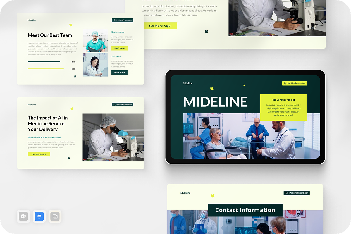 Medicine Presentation Keynote, a Presentation Template by Annora Studio (Photo 1 of 5)