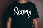 Black Spooky | Script Font, a Script Font by Scratchones (Thumbnail 3 of 8)