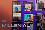 MILLENIAL - Social Media Template, a Social Media Template by Dirtytemp Studio (Thumbnail 1 of 5)