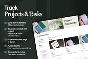 Freelance Project Dashboard Notion, a Marketing Template by TingDesign Studio (Thumbnail 2 of 4)