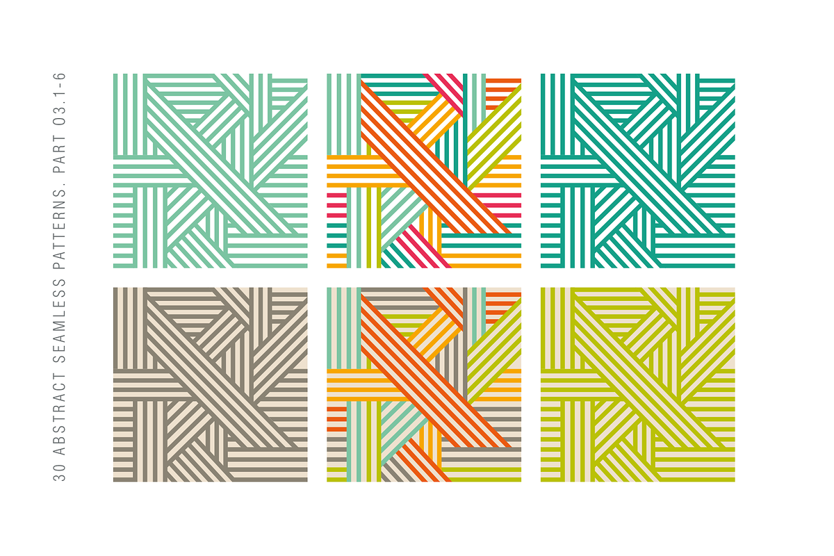 Abstract Seamless Patterns, a Pattern Graphic by Tkoko vectors & patterns (Photo 9 of 20)