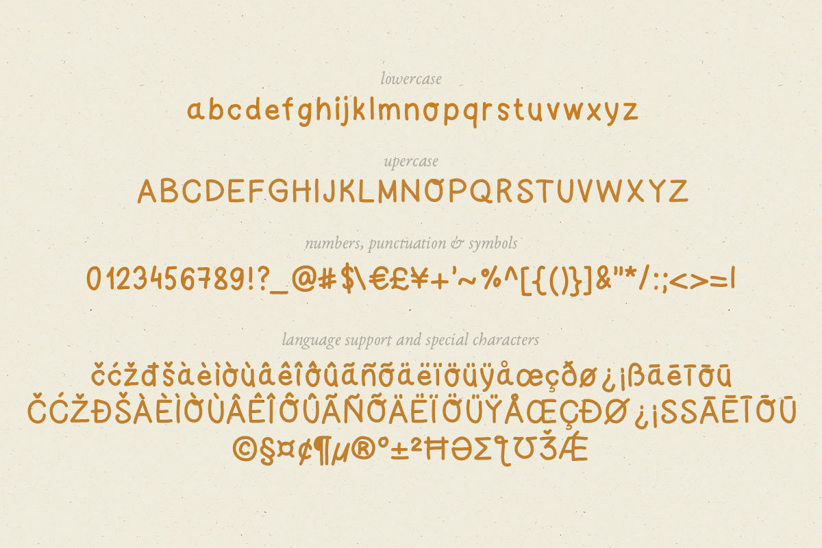 Bloomy Meadow - Handwritten font, a Handwritten Font by Auvrea Studio (Photo 2 of 7)
