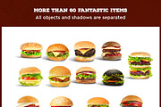 Burger&Beer Mock-up / Scene Creator, a Product Mockup by relineo.mock-ups (Thumbnail 6 of 16)