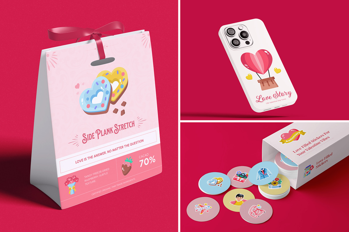 Valentine Day Icons Bundle, a Duotone Icon by Prosymbols (Photo 4 of 9)