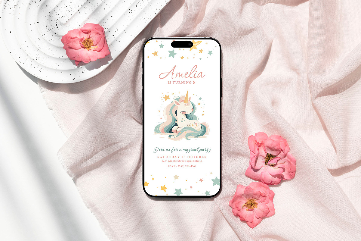 Cupcake - Birthday Invitation Pack, an Invitation Template by CinderHeart Designs (Photo 3 of 3)