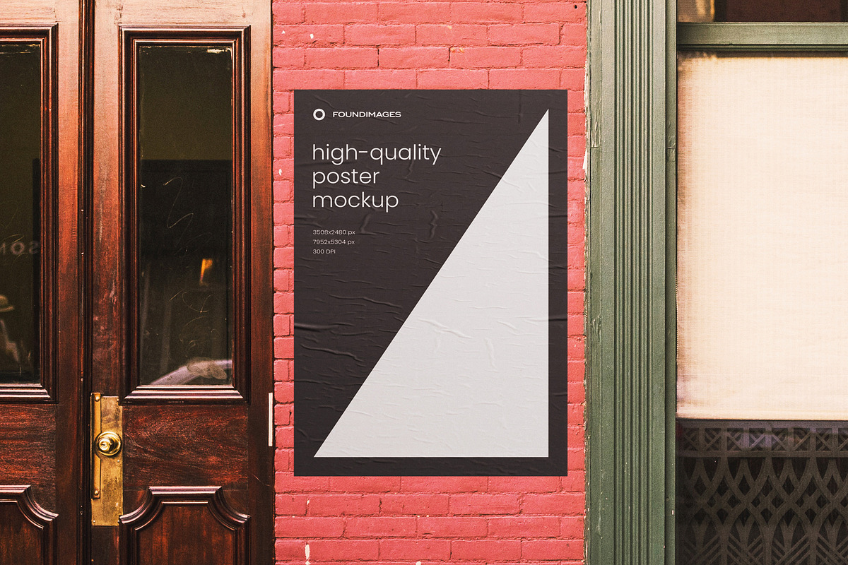 Urban Poster Mockup Template Bundle, an Advertising Mockup by FoundImages (Photo 39 of 52)