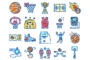 Basketball game elements and sports, an Object Graphic by pikepicture (Thumbnail 2 of 3)