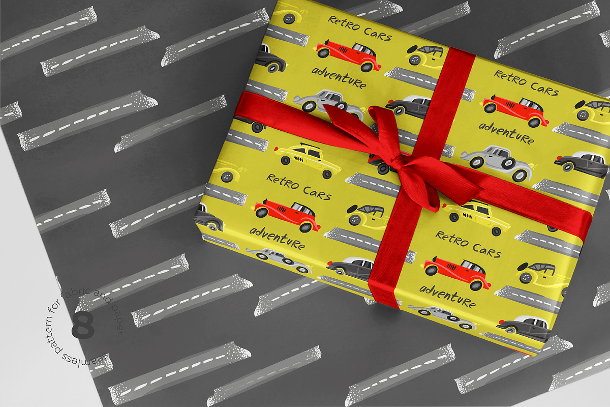 Retro cars symbols and patterns, an Object Graphic by yttadesign (Photo 13 of 17)