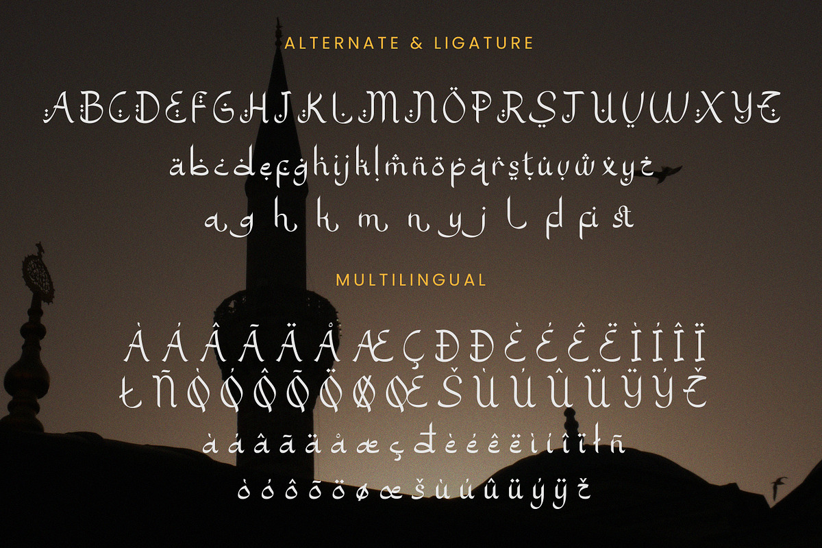 Syamsul - Ramadhan Arabic Font, a Handwritten Font by Flawless And Co (Photo 10 of 10)