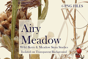 Airy Meadow Cleanly Cut Flower Photo, an Object Graphic by Aga Silva (Thumbnail 4 of 7)