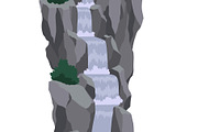 Cartoon river cascade, an Animal Illustration by Things for designers (Thumbnail 2 of 3)
