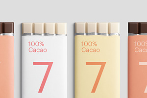 Chocolate Bar Mockup Vol.3