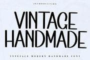 Vintage Handmade, a Serif Font by InermediaSTUDIO (Thumbnail 1 of 7)