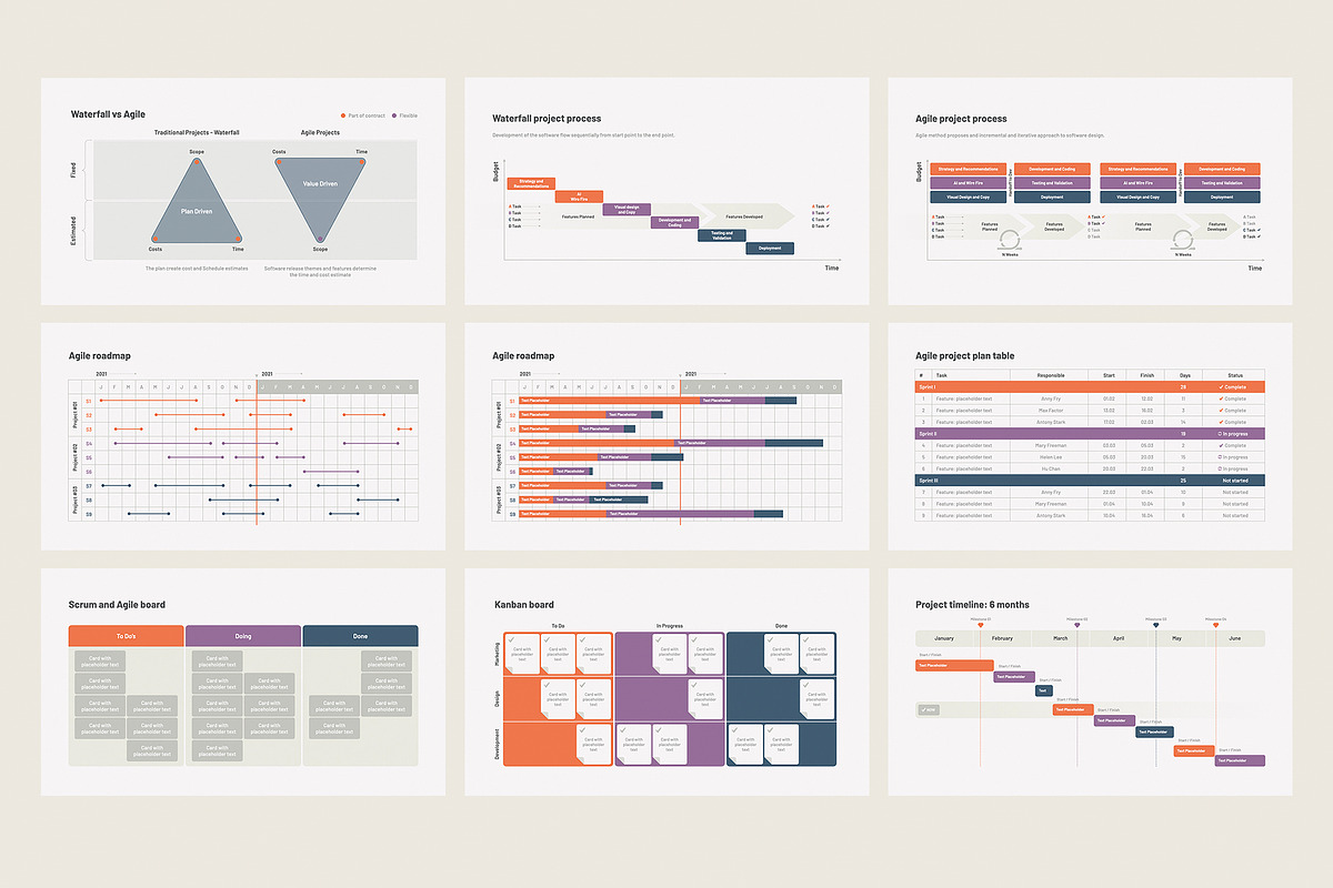 Project management for PowerPoint, a Presentation Template by HiSlide.io (Photo 5 of 6)