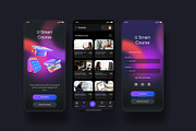 U Smart Course Mobile App UI Kit, an UI Kit Template by Pixel Blend (Thumbnail 7 of 7)