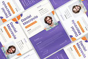 Geometric CV Resume, a Resume Template by Annora Studio (Thumbnail 3 of 5)