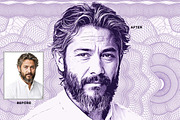 Banknote Engraving FX Ps Action, an Action Add-On by Studio Retouch (Thumbnail 11 of 12)