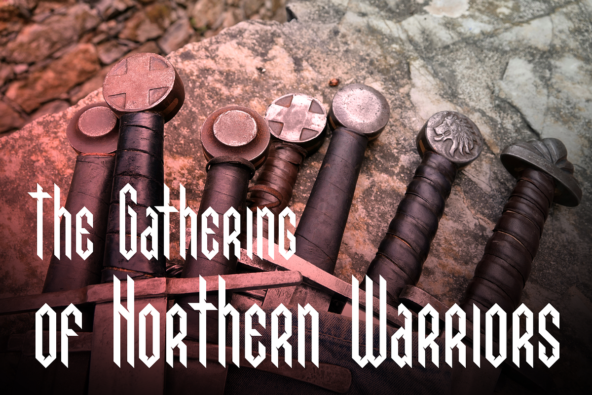 Eldravik — Runic Gothic Font, a Blackletter Font by Wolgard (Photo 11 of 14)