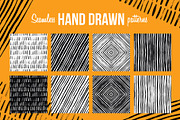Seamless hand drawn patterns, a Pattern Graphic by The Odd Seed (Thumbnail 7 of 8)