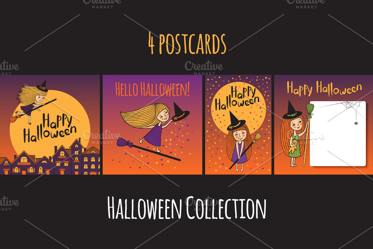 Halloween Collection, an Illustration by EvgeniaV (Photo 3 of 3)