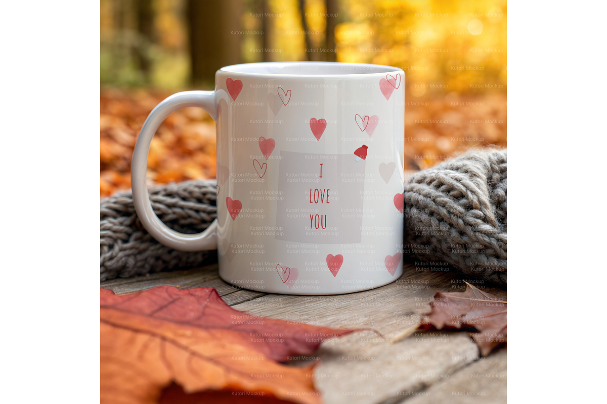 Autumn Forest Mug Mockup, a Product Mockup by MockupWizard (Photo 5 of 5)