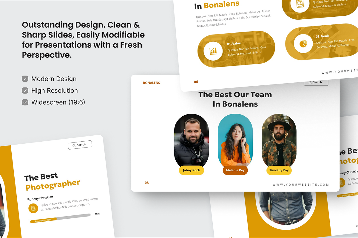 Creative Photography Powerpoint, a Presentation Template by SquidPixey (Photo 3 of 6)