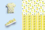 Lemon Seamless Pattern Collection, a Pattern Graphic by YuliTeh_art (Thumbnail 3 of 4)