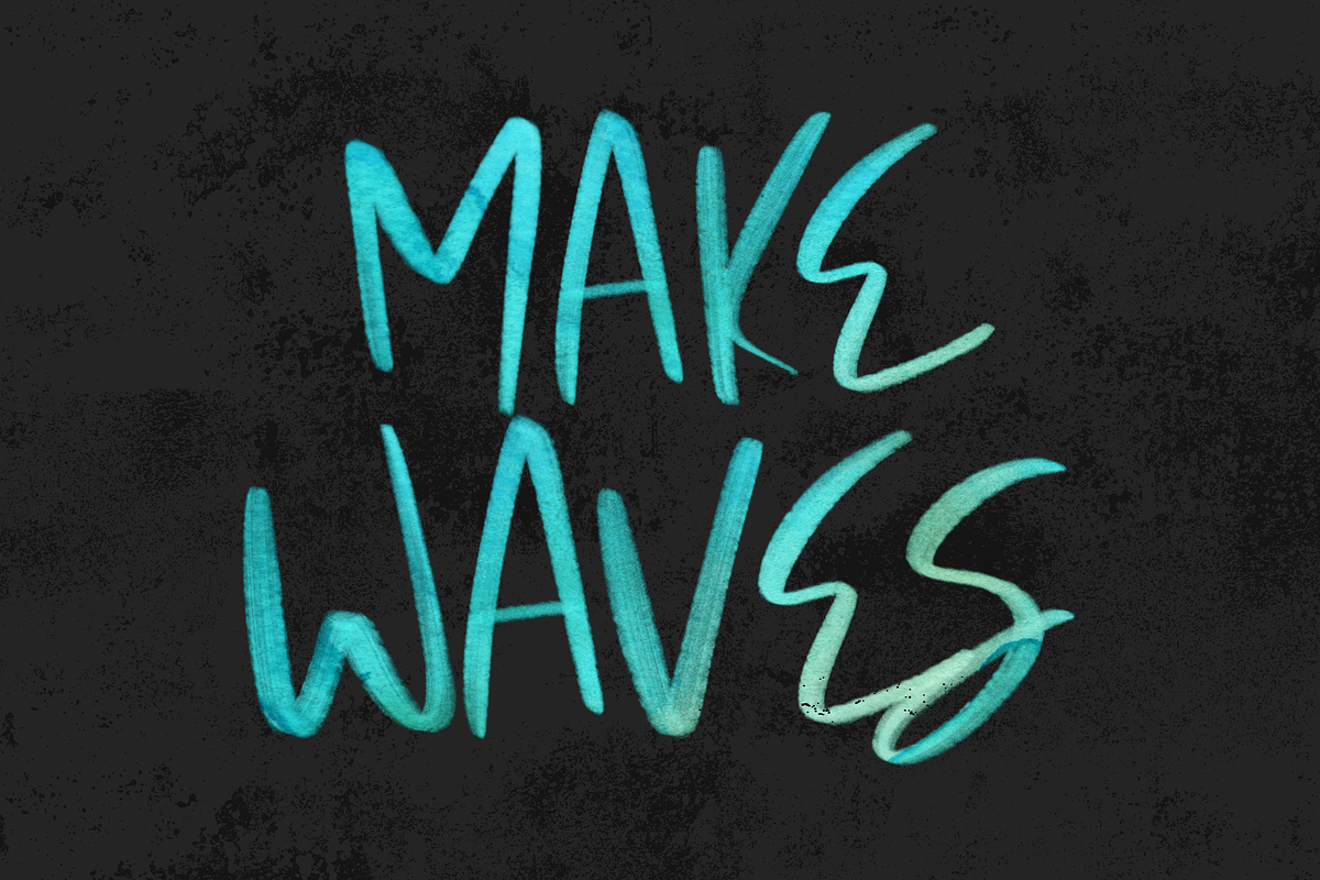 Mink Beach Font + SVG preview 5