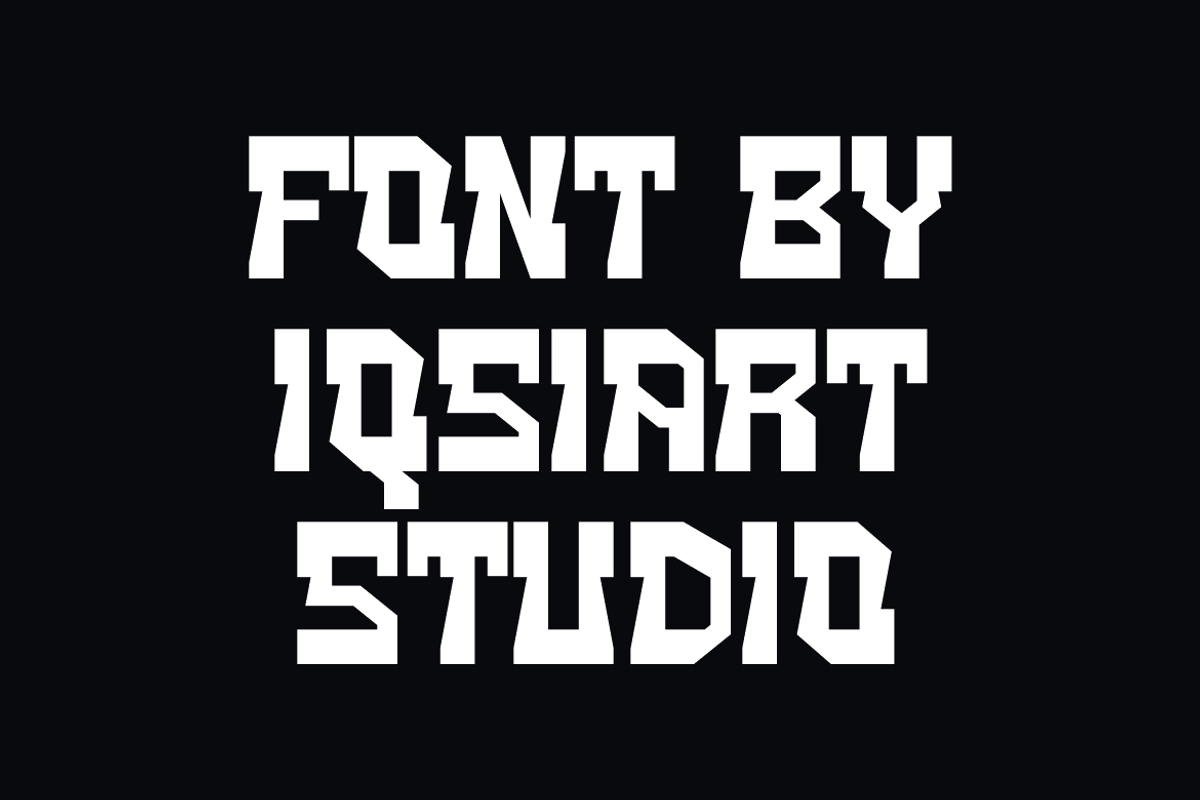 Scafe Racing - Speed Car Font, a Sans Serif Font by Iqsiart Studio (Photo 2 of 7)